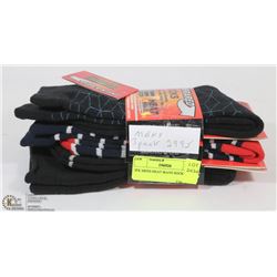 3PK MENS HEAT WAVE SOCKS.