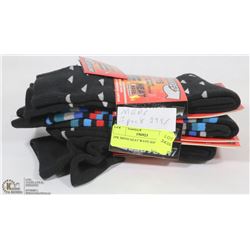 3PK MENS HEAT WAVE SOCKS.