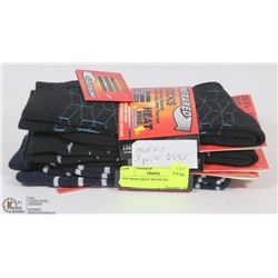 3PK MENS HEAT WAVE SOCKS.