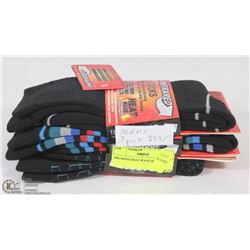 3PK MENS HEAT WAVE SOCKS.