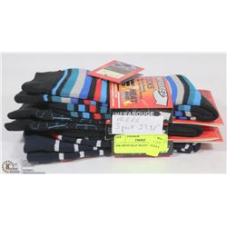 3PK MENS HEAT WAVE SOCKS.