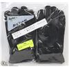 Image 1 : 2PK MENS LEATHER GLOVES MEDIUM.