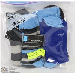 5PK MENS CREW SOCKS.