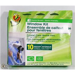HOME SMART WINDOW INSULATION KIT, INSULATES UP TO