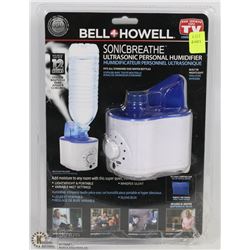 BELL & HOWELL SONIC BREATHE PERSONAL HUMIDIFIER