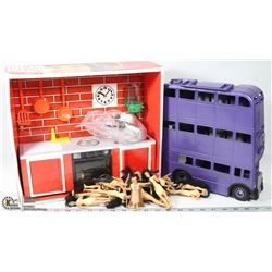 HARRY POTTER PURPLE AUTOBUS