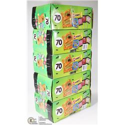 LOT OF 5-70 SNACK SIZE CANDY INCL JOLLY RANCHER