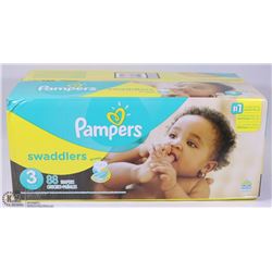 PAMPERS 88 PACK SIZE 3 SWADDLERS DIAPERS