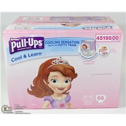 BOX OF 3T-4T HUGGIES PULL UPS TRAINING PANTS WITH