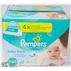 Image 1 : PAMPERS 5 REFILLS PACKS OF BABYFRESH WIPES