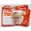 Image 1 : 2 PACKS OF 32 HUGGIES LITTLE SNUGGLERS SIZE 2