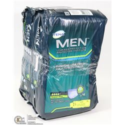 2 PACKS OF M/L TENA MEN PROTECTIVE UNDERWEAR