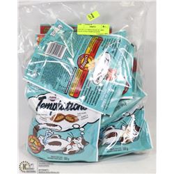 LOT OF 12 LARGE BAGS OF 180G EACH TUNA TEMPTATIONS