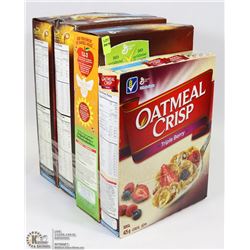 3 460G BOXES OF CHEERIOS AND 1 425G BOX OF TRIPLE