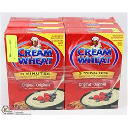 6 800G BOXES OF 3 MINUTE CREAM OF WHEAT ORIGINAL