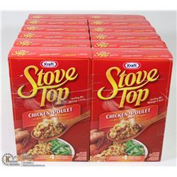 LOT OF 12 BOXES OF STOVETOP CHICKEN STUFFING MIX