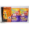 Image 1 : 3 BOXES OF 45 & 50PC SNACK SIZE CANDY & BARS