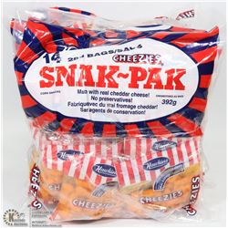 4 BAGS OF 14 SNACK SIZE CHEESIES