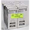 Image 1 : 8 BRAND NEW MASTER LOCK PADLOCKS EACH WITH OWN