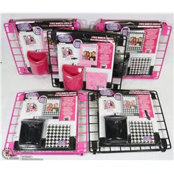 LOT OF 5 LOCKER LOUNGE SETS