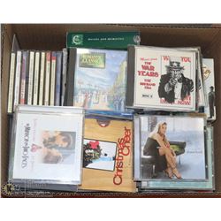 BOX OF ASSORTED CD'S
