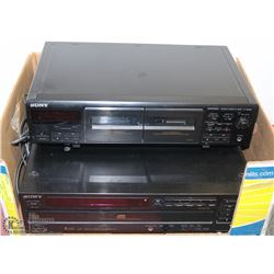 SONY STEREO COMPONENTS - ONE DUAL