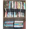 Image 1 : BOX OF 100 ASSORTED DVD MOVIES.