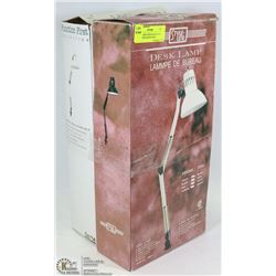 2 BRAND NEW SWINGARM DESK LAMPS WITH ADJUSTABLE