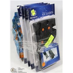 4 PAIRS OF DUENORTH ALL PURPOSE TRACTION AIDS