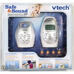 NEW VTECH SAFE AND SOUND DIGITAL AUDIO MONITOR