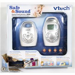 NEW VTECH SAFE AND SOUND DIGITAL AUDIO MONITOR