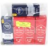 Image 1 : BAG WITH 2 NIVEA MEN FACE LOTIONS AND 3 OLD SPICE