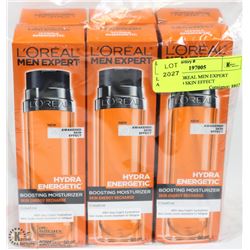 LOT OF 6 LOREAL MEN EXPERT AWAKENED SKIN EFFECT