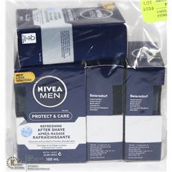 LOT OF 5 NIVEA MENS PROTECTING CARE AFTERSHAVE.