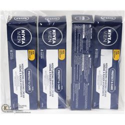 LOT OF 4 NIVEA MENS PROTECTING CARE MOISTURIZING
