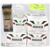 Image 1 : LOT OF 4 PRORASO SHAVE CREAMS & SOAPS WITH BRUSH