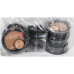 BAG OF 7 REVLON COLORSTAY 2-IN-1 COMPACT MAKE UP &