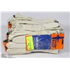 Image 1 : 12 BRAND NEW GANDER LEATHER GLOVES
