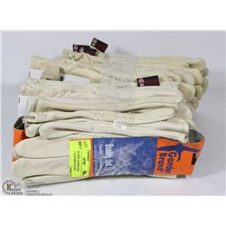12 BRAND NEW GANDER AND WATSON LEATHER GLOVES