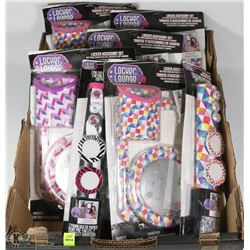 FLAT OF LOCKER DECORATING SUPPLIES