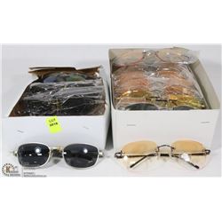 2 BOXES OF BRAND NEW SUNGLASSES