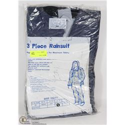 LOT OF 2 NEW NAVY 3 PIECE RAINSUITS