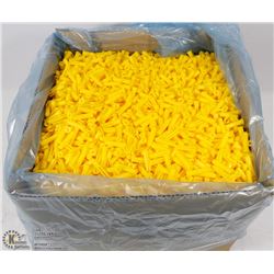 BOX OF 10,000 8 -10 YELLOW PLASTIC WALL PLUGS