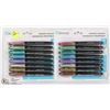 Image 1 : 2 PACKS OF 8 METALLIC MARKERS
