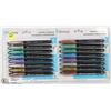 Image 1 : 2 PACKS OF 8 METALLIC MARKERS