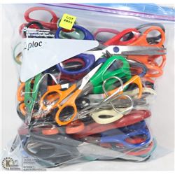 LARGE BAG OF APPROX 50 PAIRS OF ASSORTED SCISSORS