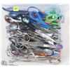 Image 1 : LARGE BAG OF APPROX 50 PAIRS OF ASSORTED SCISSORS