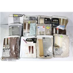 LARGE FLAT OF ASSORTED WINDOW PANELS AND SHOWER