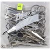 Image 1 : SMALL BAG OF ASSORTED SCISSORS MOSTLY CUTICLE