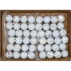 4 DOZEN TITLEIST PRIVI RECOVERED GOLF BALLS.